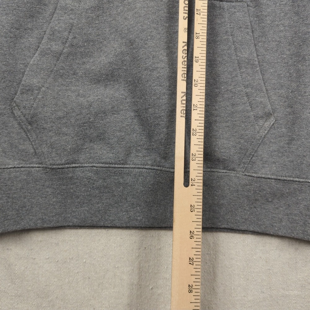 Fox Racing Hoodie Mens  Small Grey Yellow Activewear Pull Over‎ - Picture 7 of 13